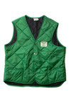 Vintage Green Land O'Lakes Quilted Work Vest (1980s)