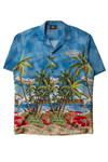 Vintage Castaways Hotel Casino Hawaiian Shirt (1990s)
