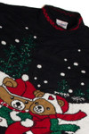 Vintage Black Ugly Christmas Sweater 62816
