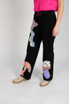 Pastel Neon Mushroom UFO Jeans