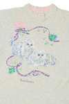 Vintage "Busch Gardens" Embossed Cat Print T-Shirt