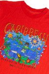 Vintage Caribbean Map T-Shirt