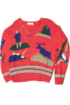 Vintage Hunting & Fishing Robert Scott Ltd. Knit Sweater