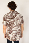 Woodland Mushrooms Button Up Shirt