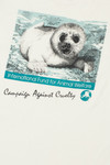 Vintage Baby Seal "Campaign Against Cruelty" Animal Welfare T-Shirt