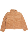 Corduroy Puffer Coat