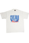 Vintage 1993 Civil War Re-Enactment Madison CT T-Shirt