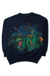 Vintage Tropical Frogs Sweatshirt (1990s)