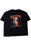 Harley-Davidson Motorcycles Harlequin Sturgis South Dakota T-Shirt