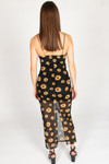 Sunflower Mesh Maxi Dress