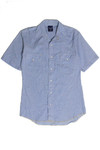 Recycled Wrangler Denim Button Up Shirt