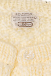 Vintage Ivory Open Knit Sweater