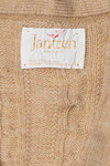 Vintage Cable Knit Jantzen Vest
