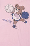 Vintage "Penn State" Cheerleader Bear Extra Long T-Shirt