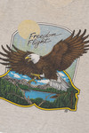 Vintage 1991 "Freedom Flight" Scenic Eagle T-Shirt