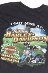 Recycled Holstein's Harley Davidson Omaha NE T-Shirt