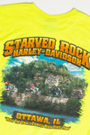 Recycled Starved Rock Harley Davidson T-Shirt