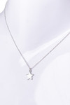 Simple Silver Star Necklace