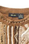 Brown Gachu Coogi Style 80s Sweater 4390