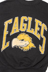 Vintage Eagles Mascot Signal Sport Sweatshirt