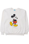 Vintage Mickey Mouse Disney Character Designs Sweatshirt