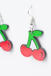 Cartoon Cherry Earrings