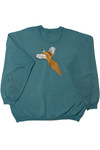 Vintage Pheasant Front/Back Embroidered Sweatshirt