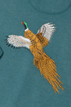 Vintage Pheasant Front/Back Embroidered Sweatshirt
