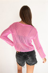 Knit Mesh Sweater