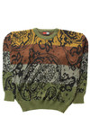 Vintage Todays News 80s Sweater 4428