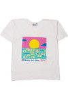 Vintage "Maui In The Sun" Cute Fish At Sunset T-Shirt