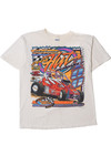 Vintage 2004 "51st Annual Hut Hundred" Racing Front/Back Print T-Shirt