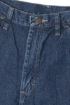 Dark Wash Denim Wrangler Carpenter Shorts