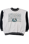 Vintage "Chicago World Class" Thin Striped Gear for Sports Sweatshirt