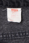 Vintage Levi's 550 Orange Tab Black Shorts (1990s)