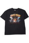 Vintage "Time Warp" "Easyriders" Motorcycle Single Stitch T-Shirt (1990s)