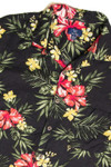 Recycled Black Hawaiian Shirt 2518