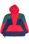 Vintage Active Frontier Color Block Hooded Sweatshirt