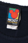 Vintage Disney Mickey & Minnie Lace Edge Tank Top T-Shirt