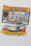 Vintage 1996 Homestead Pennsylvania Police Department T-Shirt