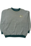 Vintage Green Bay Packers Embroidered Logo Starter Sweatshirt