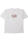 Vintage "We Be Drinkin'" Jamaica Red Stripe Beer Embroidered T-Shirt