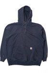 Carhartt Distressed Rain Defender Hoodie Sweatshirt