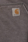 Carhartt Sun-Faded Distressed Zip-Up Hoodie Sweatshirt