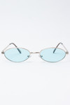 Oval Wire Frame Sunglasses