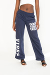 Good Vibes Wide Leg Sweatpants