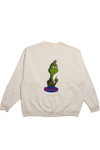 Vintage Dr. Seuss Grinch White Sweatshirt (1990s)