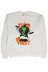 Vintage Halloween Trick Or Treat Sweatshirt