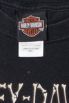  Harley Davidson "Bad To The Bone" Pin-Up  T-Shirt