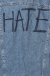 Vintage Levi's "HATE" Denim Jacket
